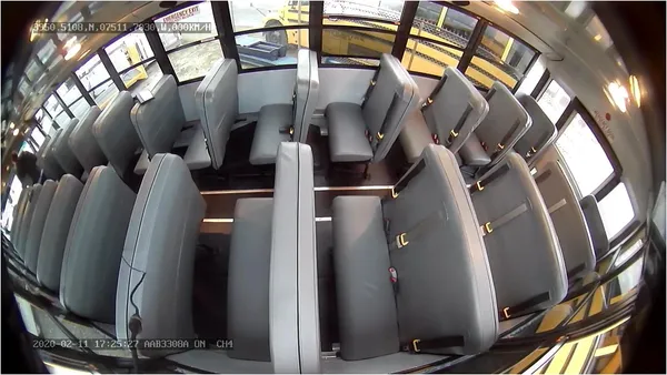 Alternate sample interior bus camera view