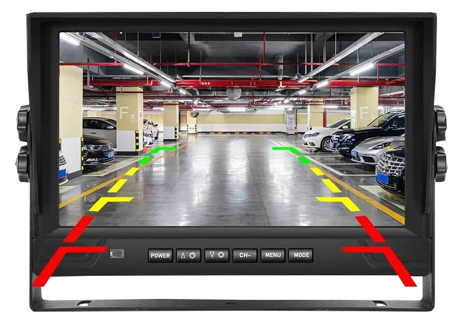 Backup camera display hardware